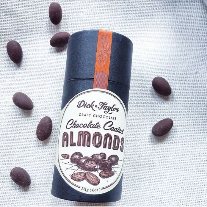 dick taylor chocolate coated almonds